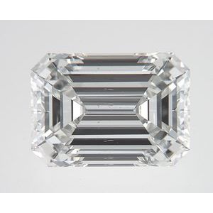 EMERALD CUT SI1/1.72/H